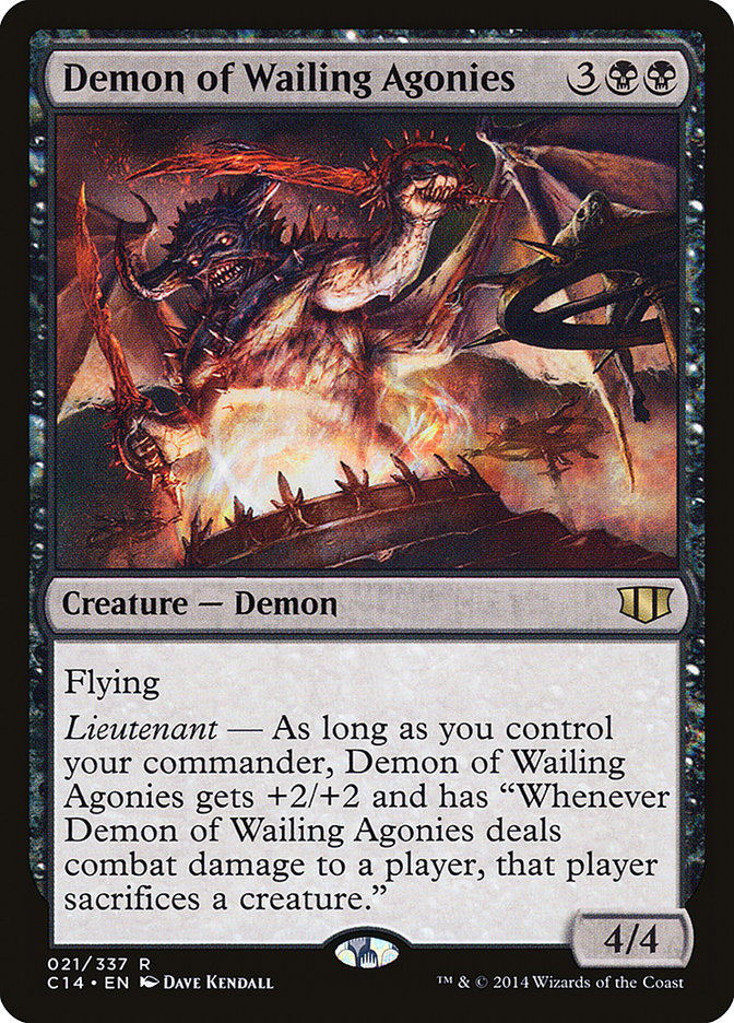 Demon of Wailing Agonies [Commander 2014] | Boutique FDB TCG