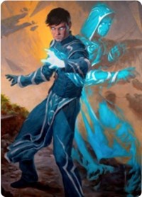 Jace, Mirror Mage 1 Art Card [Zendikar Rising Art Series] | Boutique FDB TCG