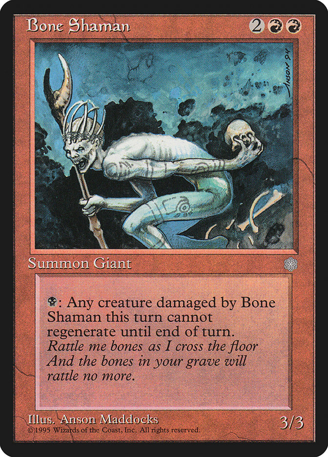 Bone Shaman [Ice Age] | Boutique FDB TCG