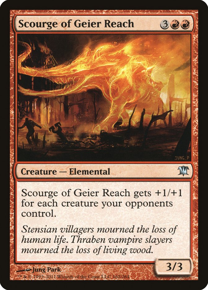 Scourge of Geier Reach [Innistrad] | Boutique FDB TCG