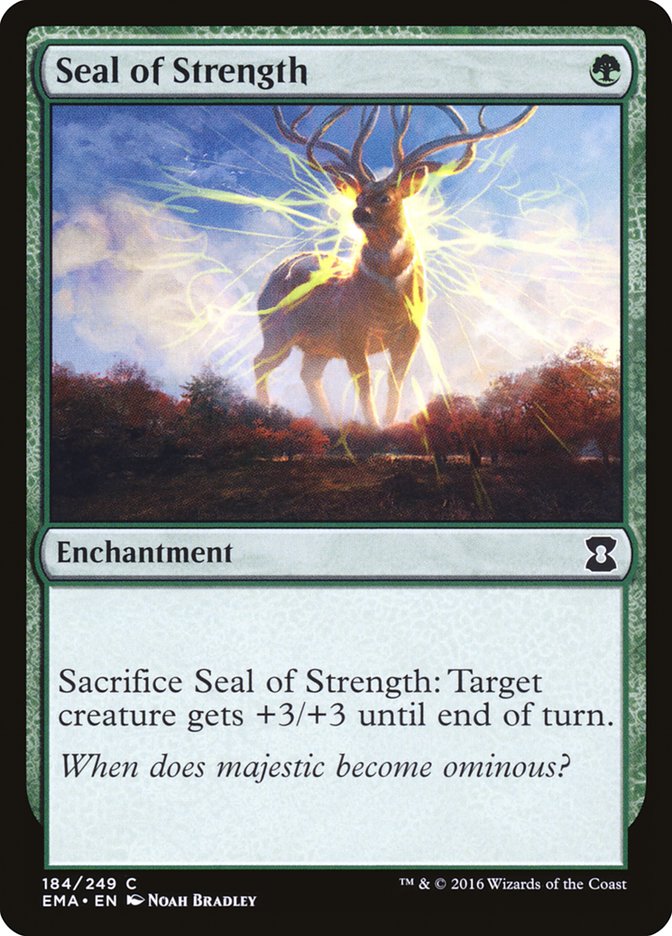Seal of Strength [Eternal Masters] | Boutique FDB TCG