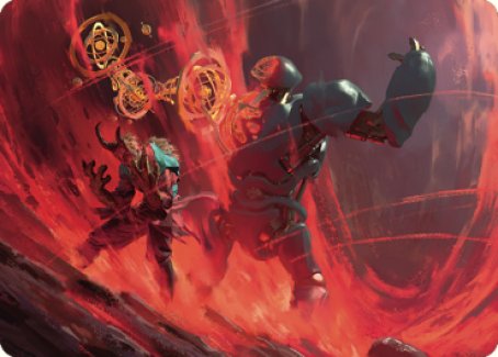 Twinferno Art Card [Dominaria United Art Series] | Boutique FDB TCG