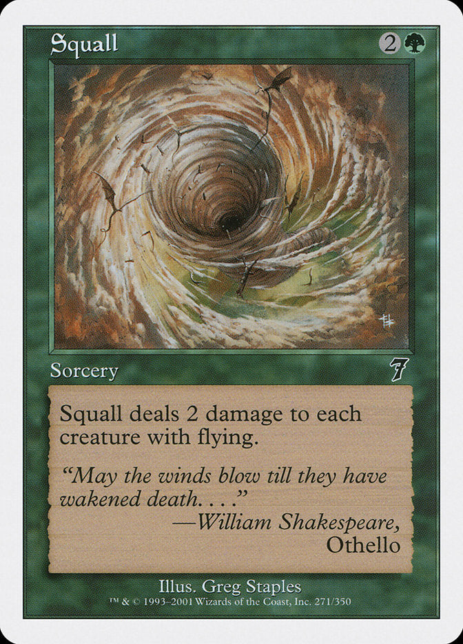 Squall [Seventh Edition] | Boutique FDB TCG