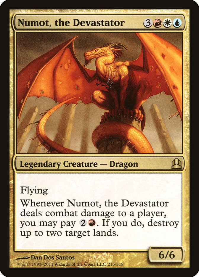 Numot, the Devastator [Commander 2011] | Boutique FDB TCG