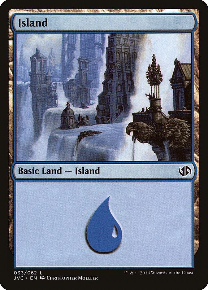 Island (33) [Duel Decks Anthology] | Boutique FDB TCG