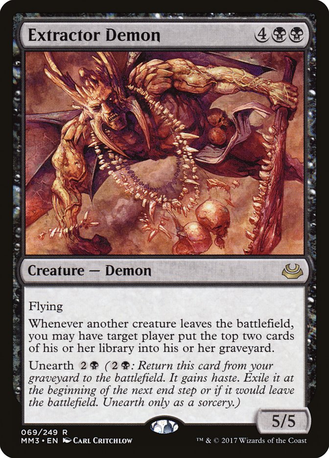 Extractor Demon [Modern Masters 2017] | Boutique FDB TCG