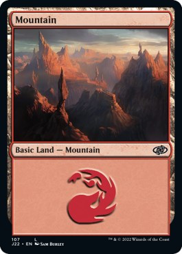 Mountain (107) [Jumpstart 2022] | Boutique FDB TCG