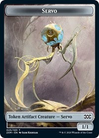 Servo // Shapeshifter Double-Sided Token [Double Masters Tokens] | Boutique FDB TCG