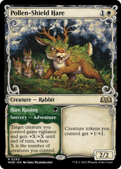 Pollen-Shield Hare // Hare Raising (Promo Pack) [Wilds of Eldraine Promos] | Boutique FDB TCG