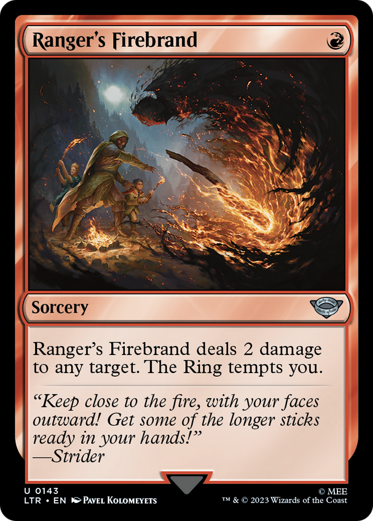 Ranger's Firebrand [The Lord of the Rings: Tales of Middle-Earth] | Boutique FDB TCG