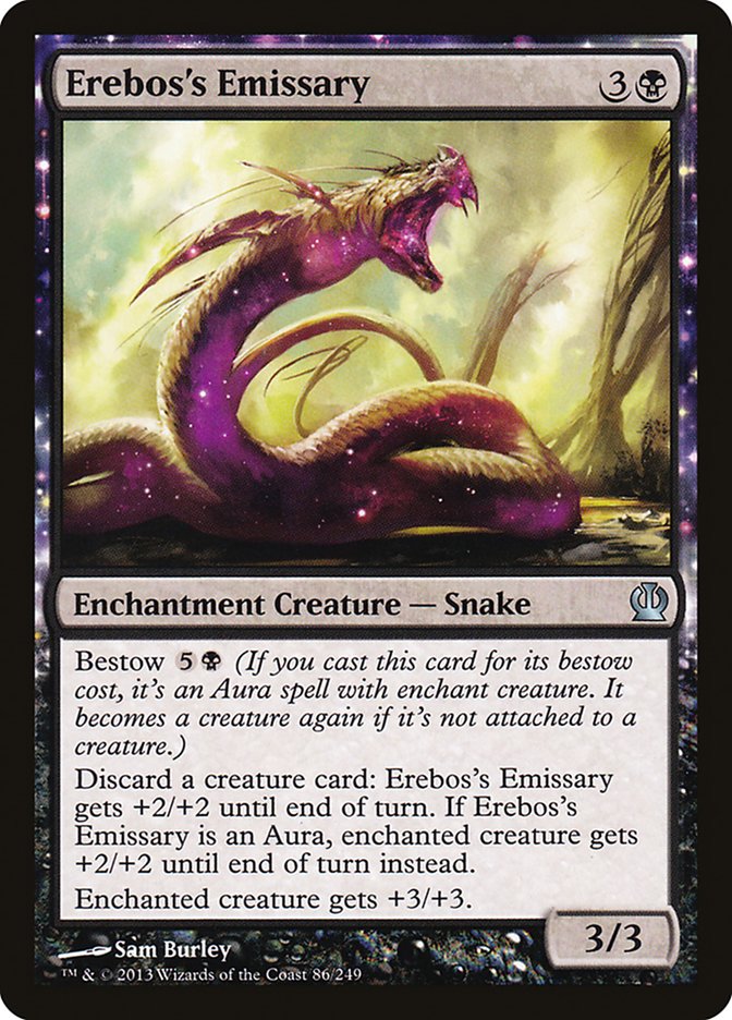 Erebos's Emissary [Theros] | Boutique FDB TCG