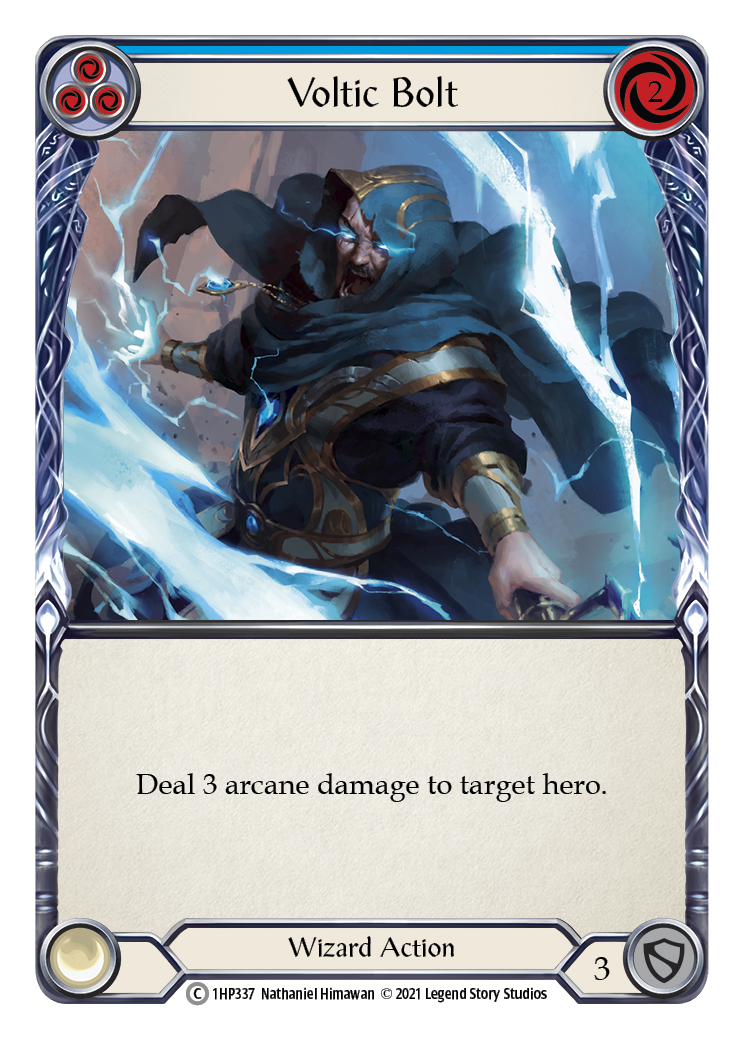 Voltic Bolt (Blue) [1HP337] (History Pack 1) | Boutique FDB TCG