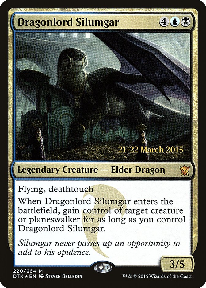Dragonlord Silumgar [Dragons of Tarkir Prerelease Promos] | Boutique FDB TCG