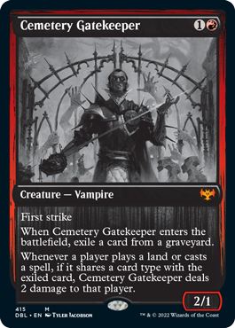 Cemetery Gatekeeper [Innistrad: Double Feature] | Boutique FDB TCG