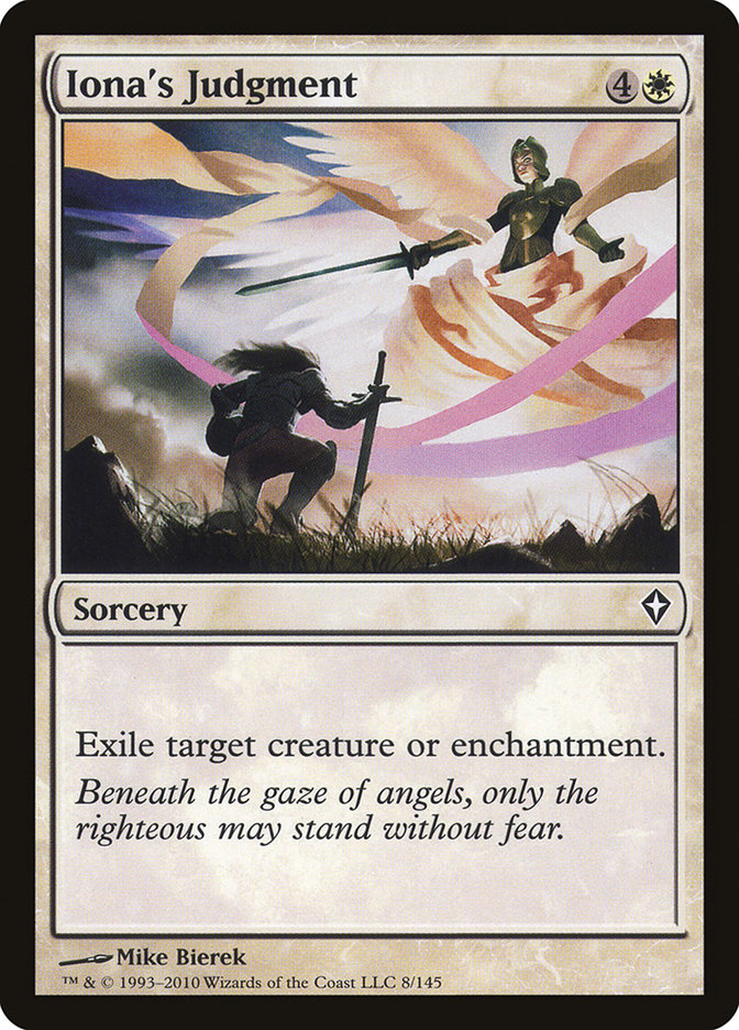 Iona's Judgment [Worldwake] | Boutique FDB TCG