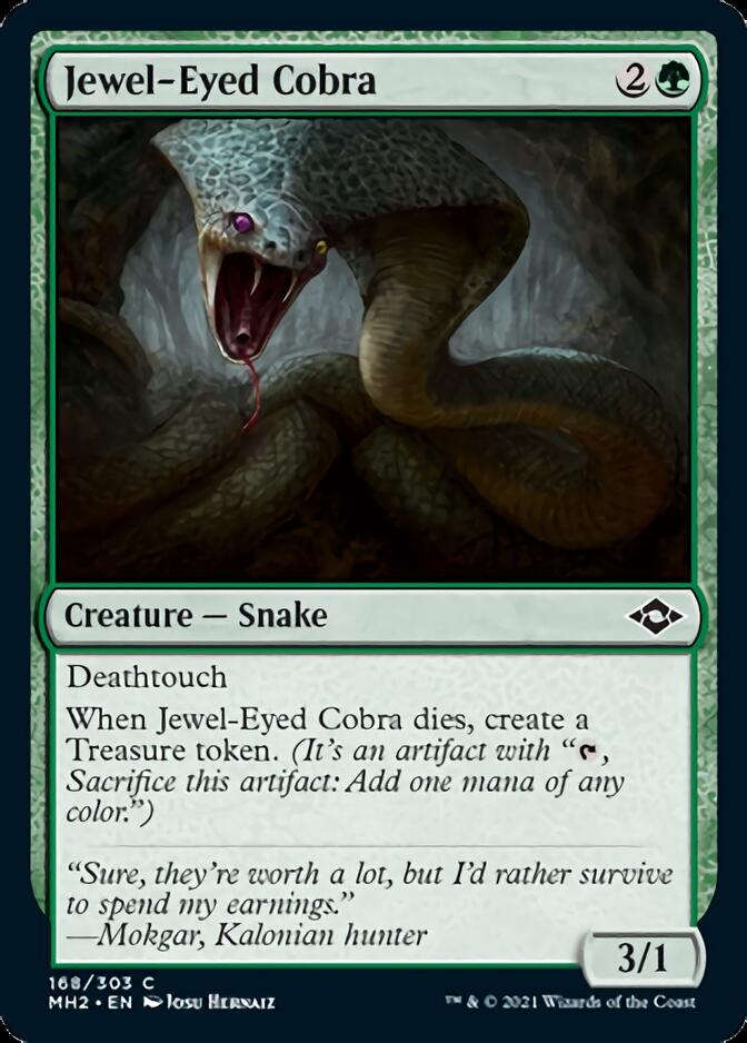 Jewel-Eyed Cobra [Modern Horizons 2] | Boutique FDB TCG