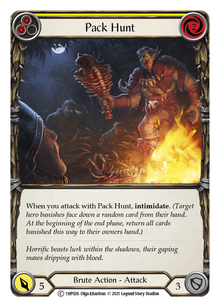 Pack Hunt (Yellow) [1HP026] (History Pack 1) | Boutique FDB TCG