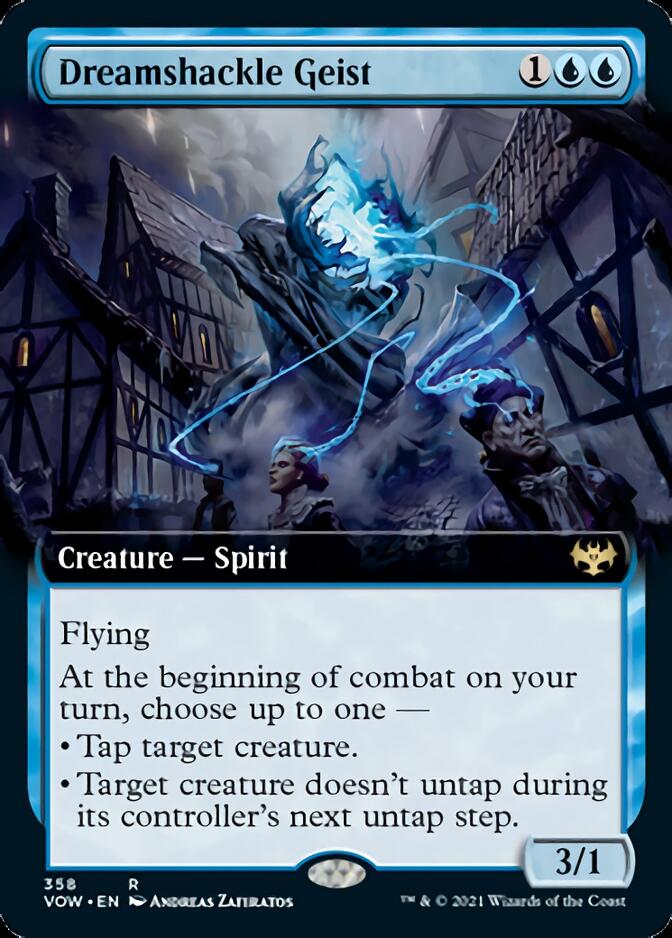 Dreamshackle Geist (Extended Art) [Innistrad: Crimson Vow] | Boutique FDB TCG