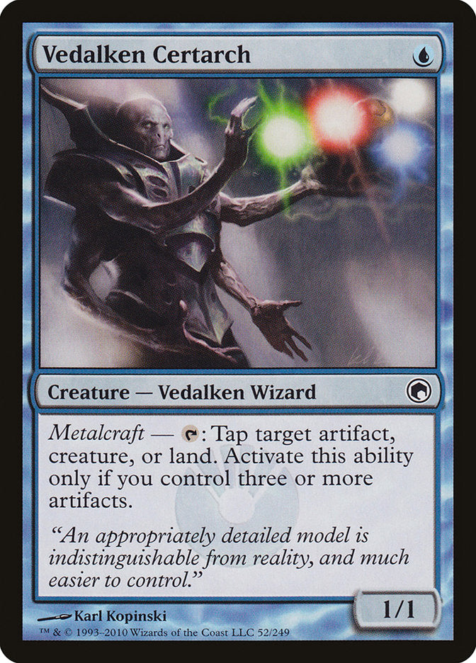 Vedalken Certarch [Scars of Mirrodin] | Boutique FDB TCG