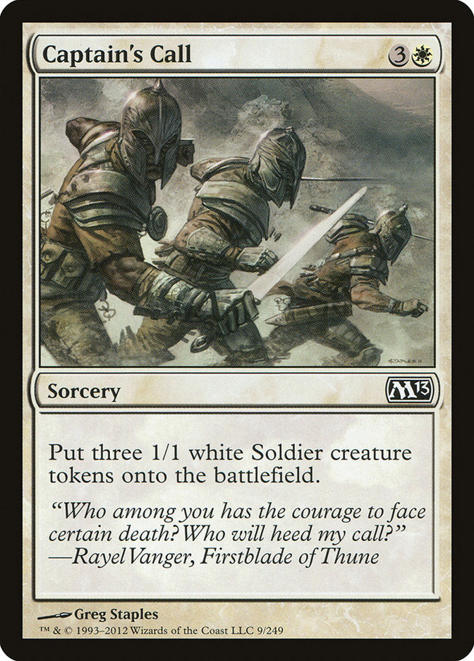 Captain's Call [Magic 2013] | Boutique FDB TCG