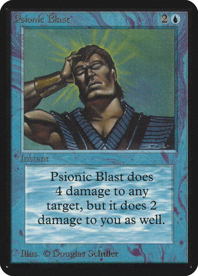 Psionic Blast [Alpha Edition] | Boutique FDB TCG