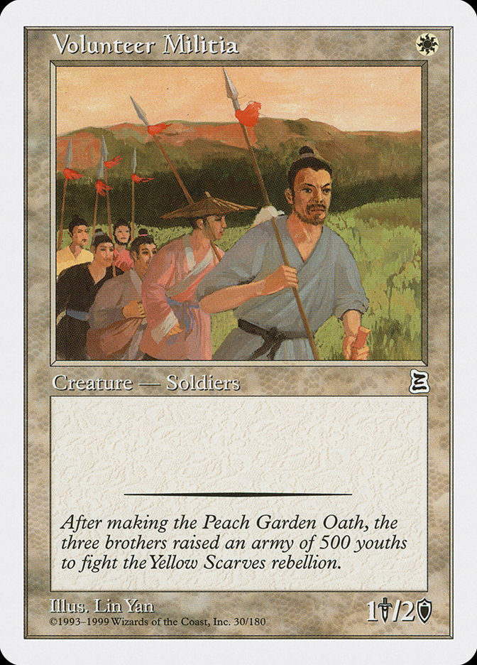 Volunteer Militia [Portal Three Kingdoms] | Boutique FDB TCG