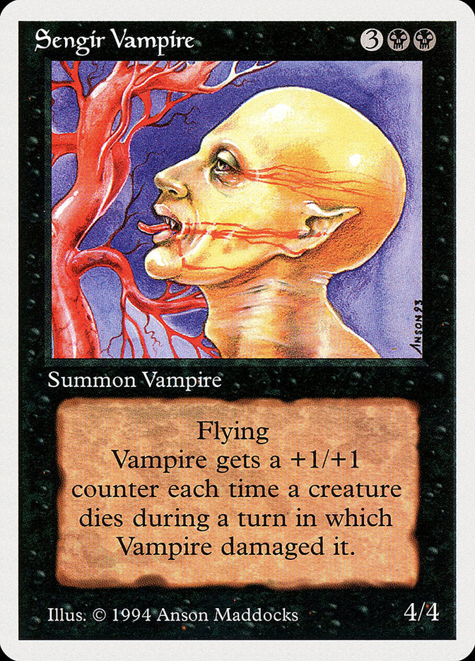 Sengir Vampire [Summer Magic / Edgar] | Boutique FDB TCG