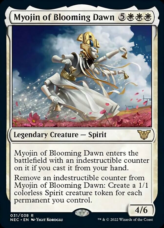 Myojin of Blooming Dawn [Kamigawa: Neon Dynasty Commander] | Boutique FDB TCG