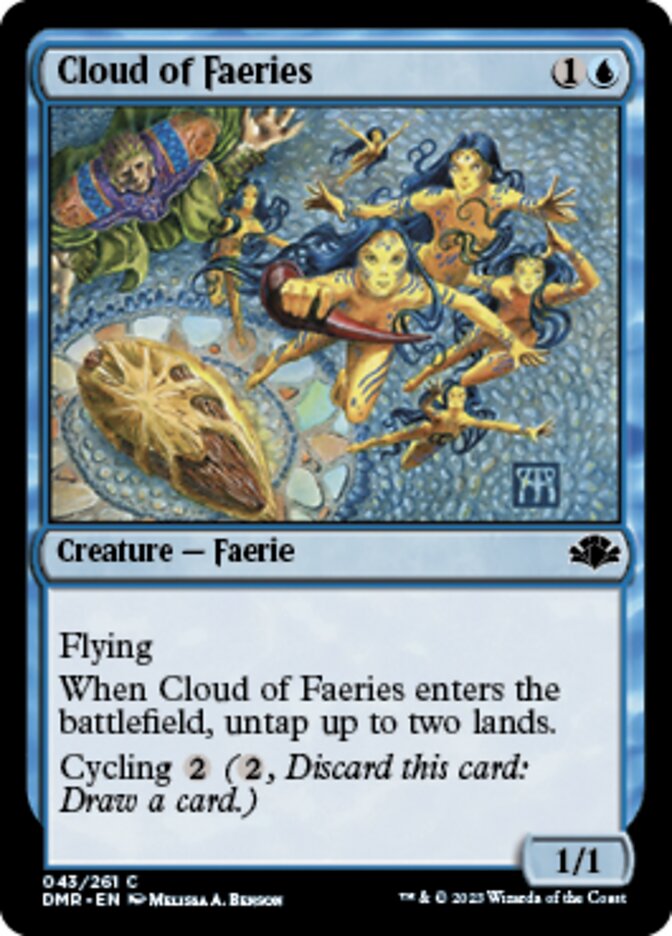 Cloud of Faeries [Dominaria Remastered] | Boutique FDB TCG