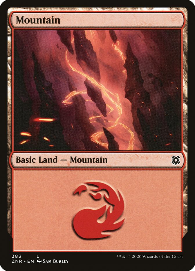 Mountain (383) [Zendikar Rising] | Boutique FDB TCG
