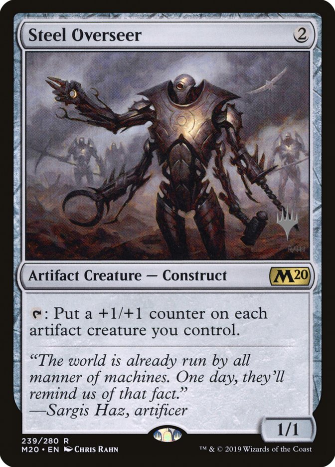 Steel Overseer (Promo Pack) [Core Set 2020 Promos] | Boutique FDB TCG