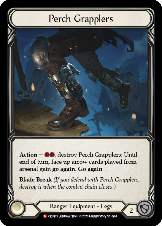 Perch Grapplers [CRU122] (Crucible of War)  1st Edition Cold Foil | Boutique FDB TCG