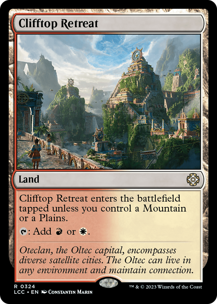 Clifftop Retreat [The Lost Caverns of Ixalan Commander] | Boutique FDB TCG