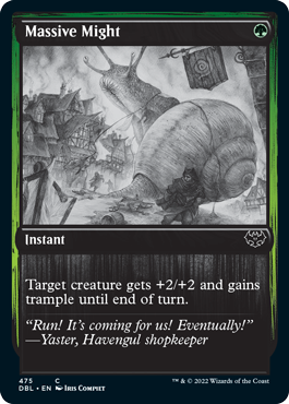 Massive Might [Innistrad: Double Feature] | Boutique FDB TCG