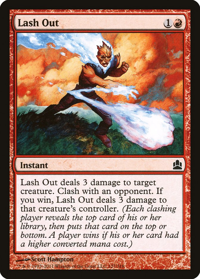 Lash Out [Commander 2011] | Boutique FDB TCG
