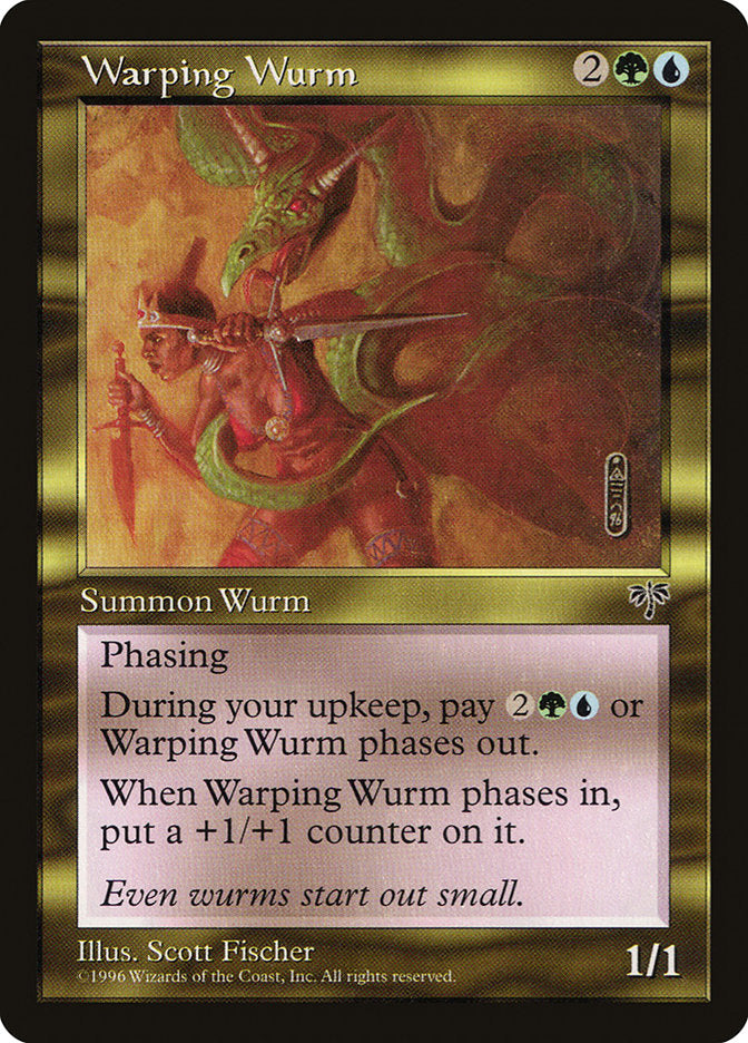 Warping Wurm [Mirage] | Boutique FDB TCG