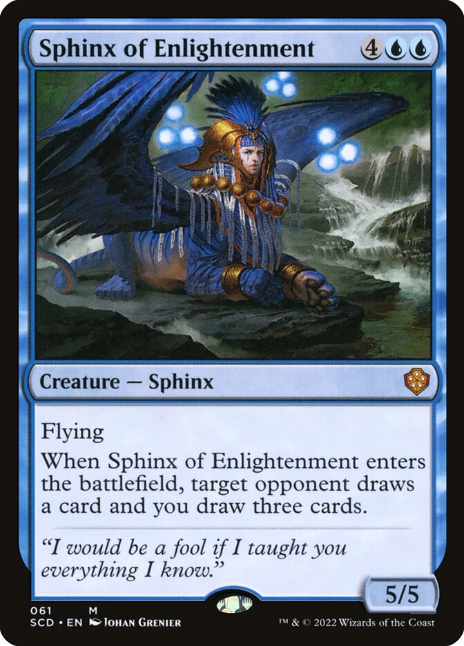 Sphinx of Enlightenment [Starter Commander Decks] | Boutique FDB TCG