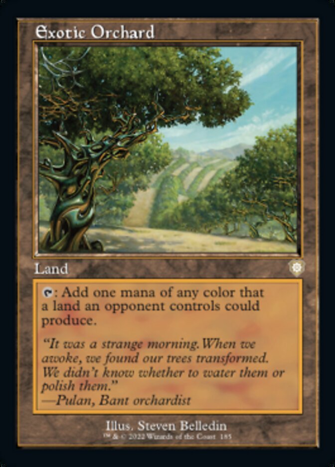 Exotic Orchard (Retro) [The Brothers' War Commander] | Boutique FDB TCG