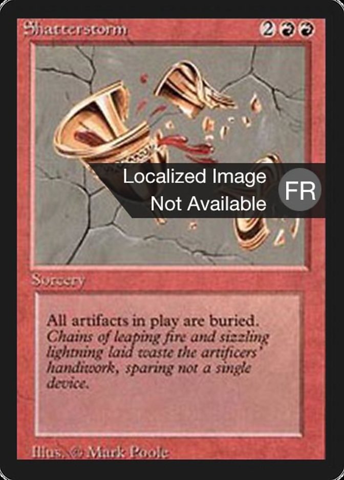 Shatterstorm [Foreign Black Border] | Boutique FDB TCG