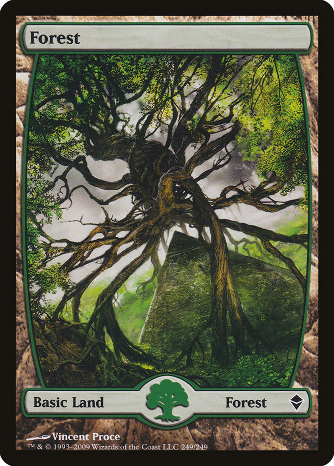 Forest (249) [Zendikar] | Boutique FDB TCG