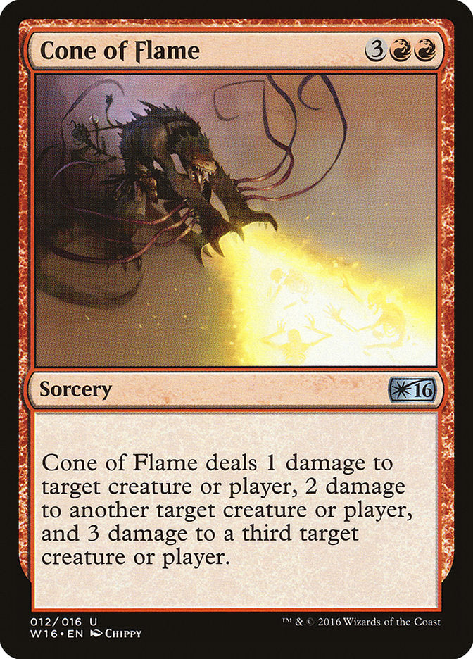 Cone of Flame [Welcome Deck 2016] | Boutique FDB TCG