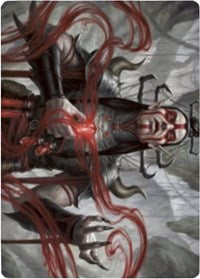 Malakir Blood-Priest Art Card [Zendikar Rising Art Series] | Boutique FDB TCG