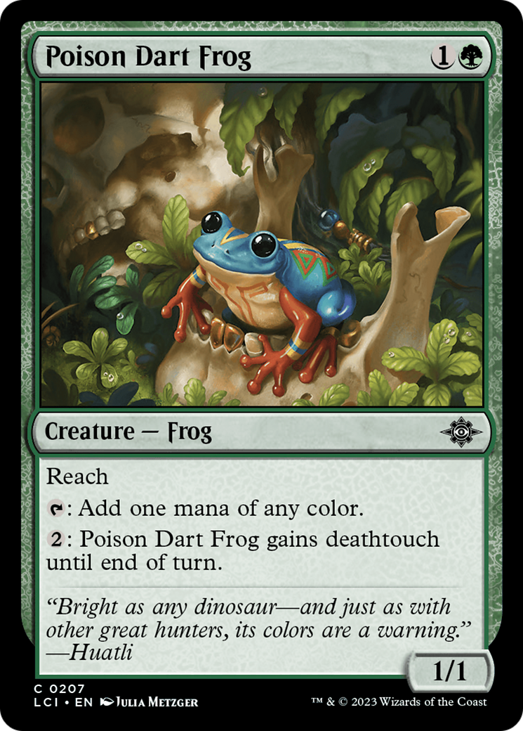 Poison Dart Frog [The Lost Caverns of Ixalan] | Boutique FDB TCG
