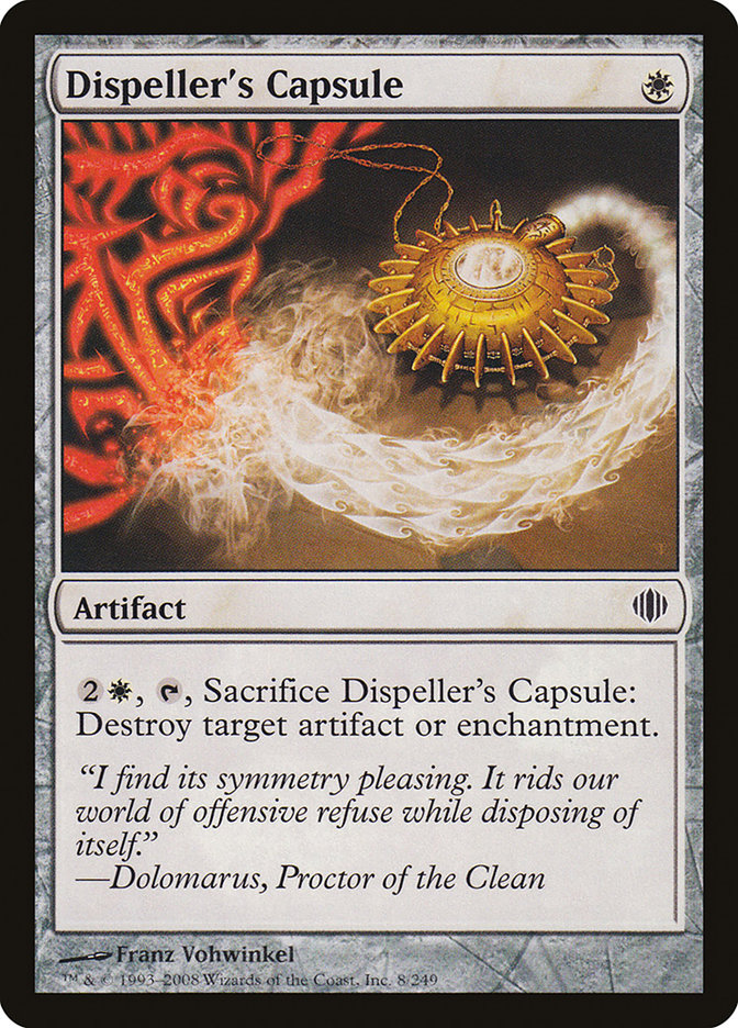 Dispeller's Capsule [Shards of Alara] | Boutique FDB TCG