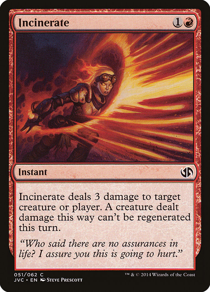 Incinerate [Duel Decks Anthology] | Boutique FDB TCG