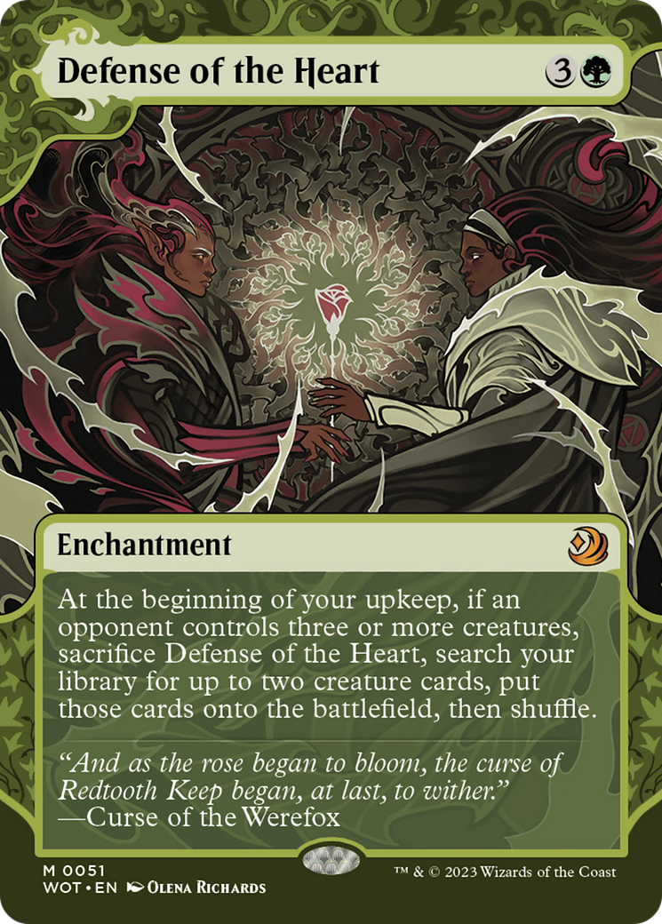 Defense of the Heart [Wilds of Eldraine: Enchanting Tales] | Boutique FDB TCG