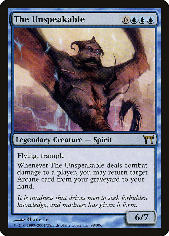 The Unspeakable [Champions of Kamigawa] | Boutique FDB TCG