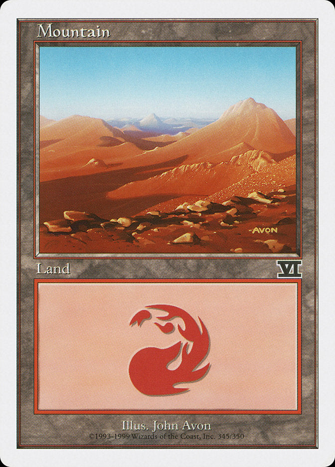 Mountain (345) [Classic Sixth Edition] | Boutique FDB TCG