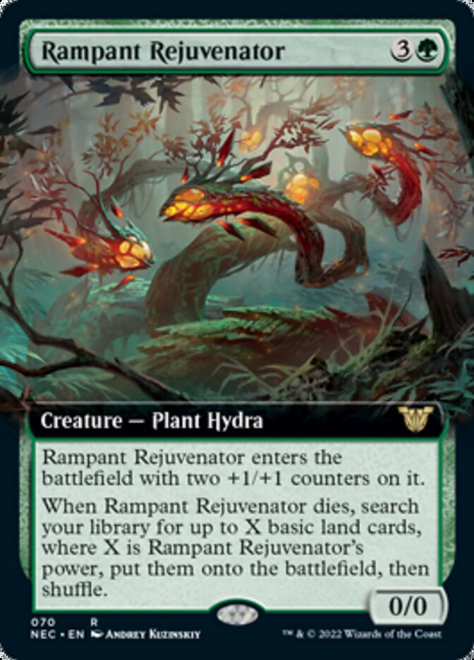 Rampant Rejuvenator (Extended Art) [Kamigawa: Neon Dynasty Commander] | Boutique FDB TCG