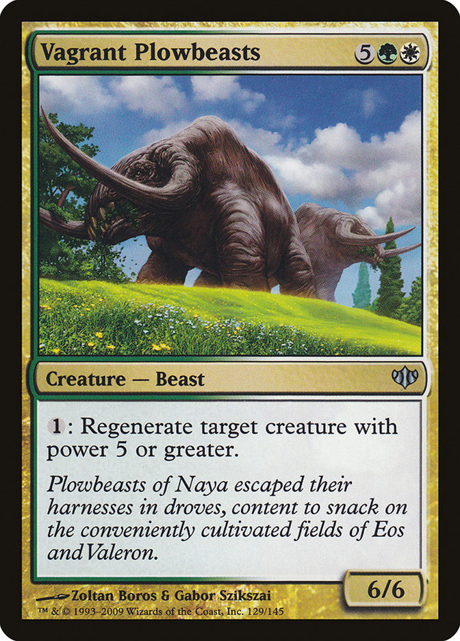 Vagrant Plowbeasts [Conflux] | Boutique FDB TCG